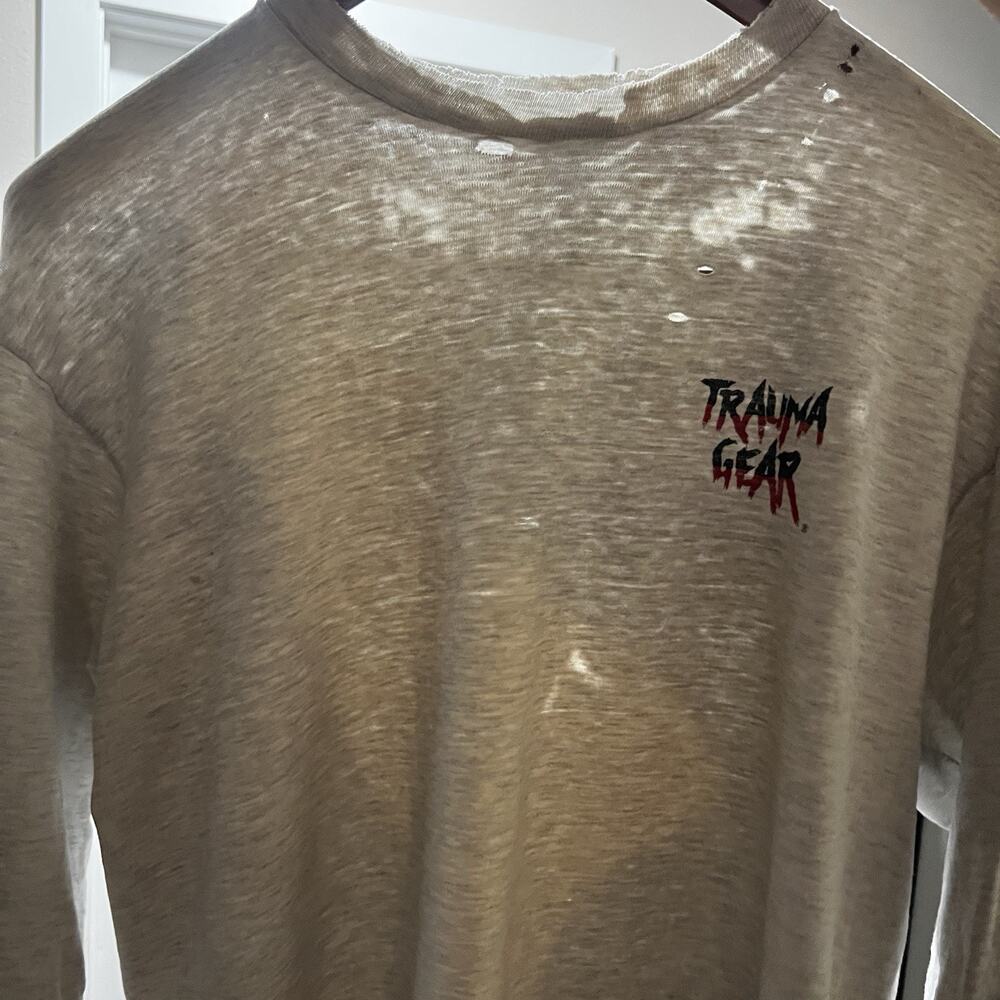 VTG Trauma Gear T Shirt Paper Thin Thrashed Don't Be Tachy EMT Paramedic Nurse L